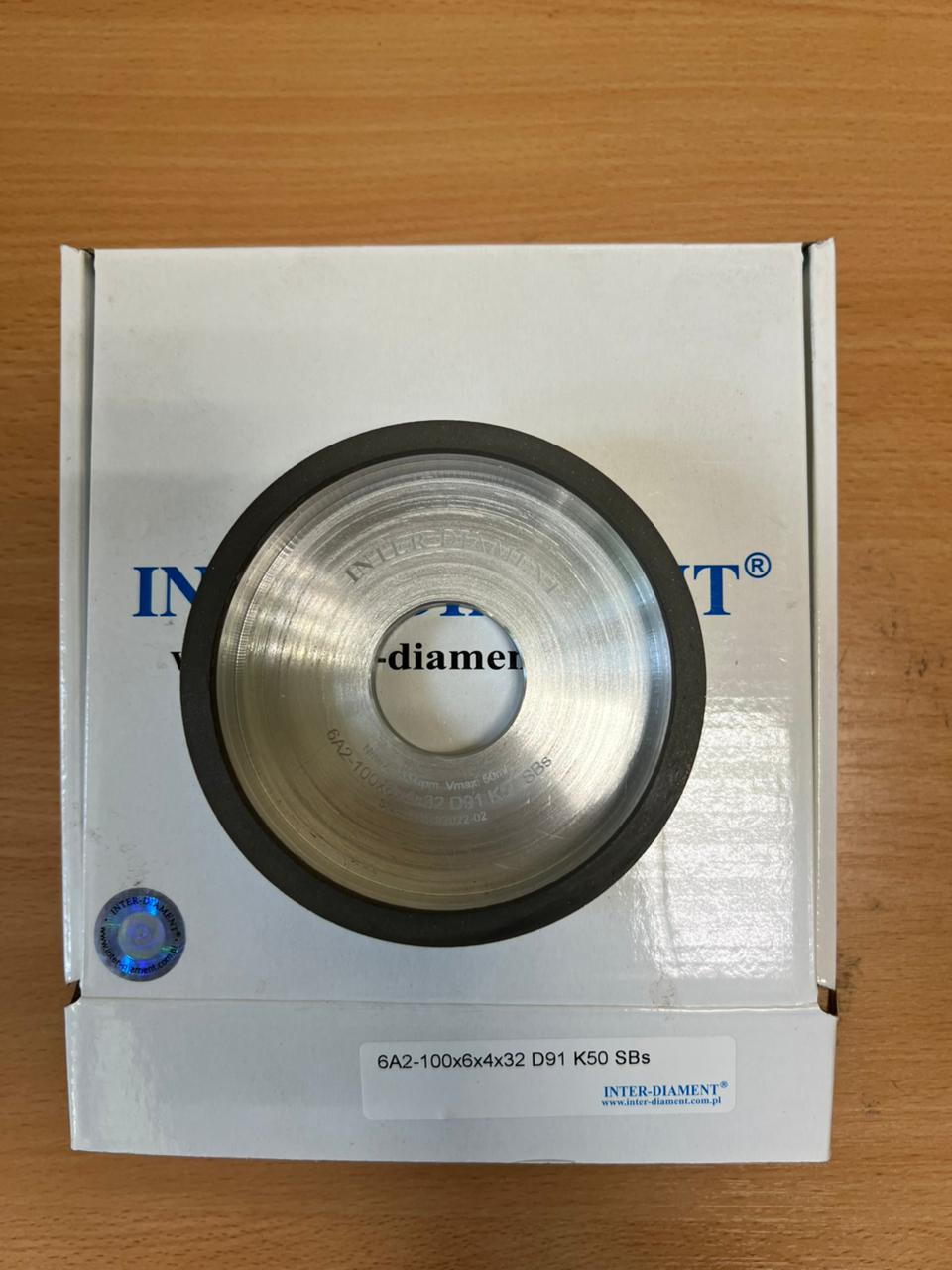 6A2 алмазный заточной круг  Inter-Diament